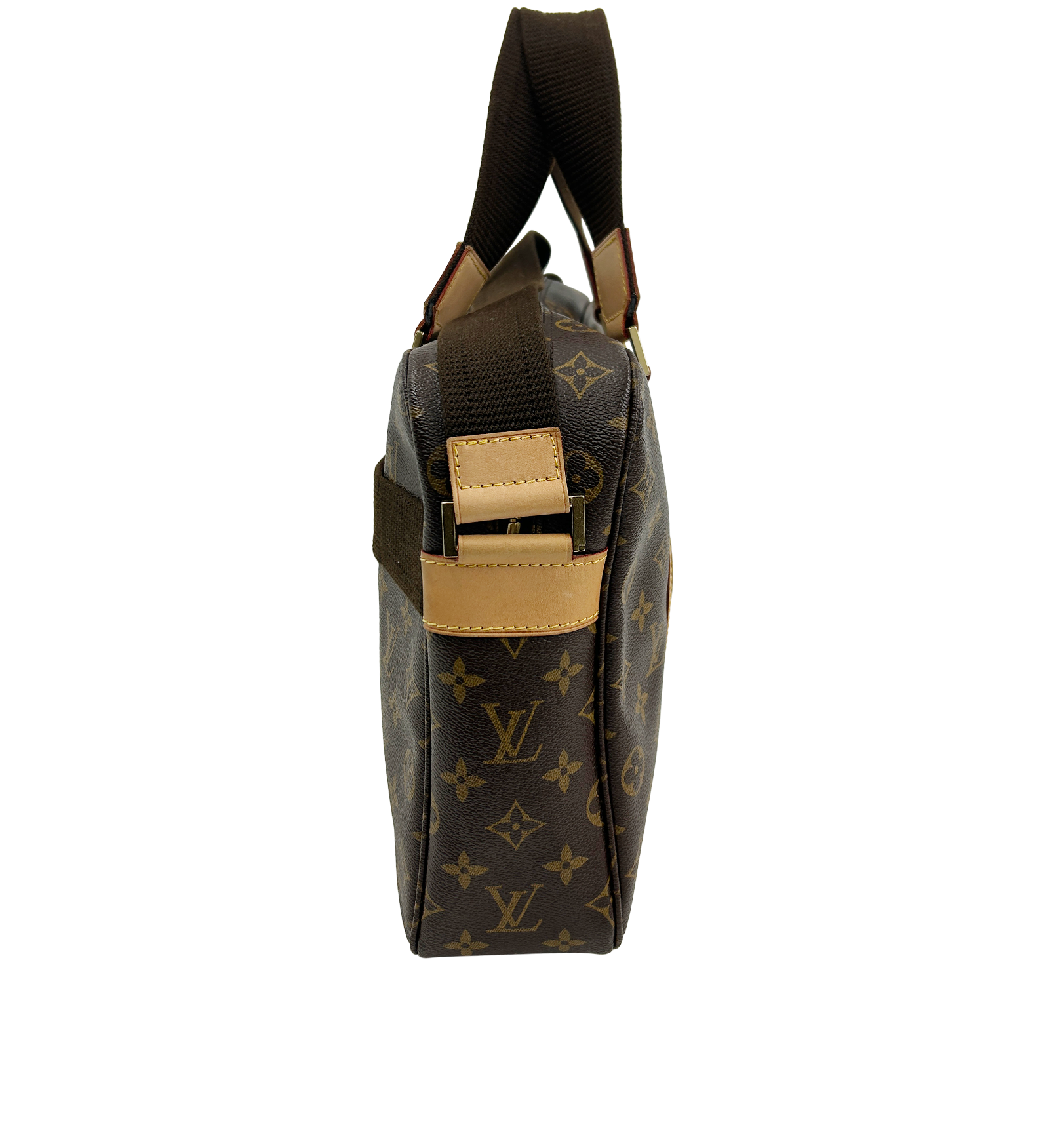 Sac Bosphore, 790&euro;, Bolso, Marrón, Canvas - General, Vista lateral